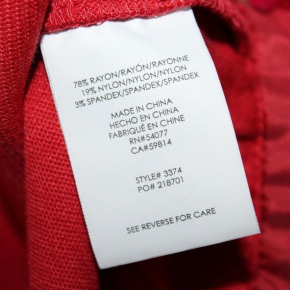 CAbi The Little Red Blazer Jacket Crimson HW9897 - Picture 8 of 10